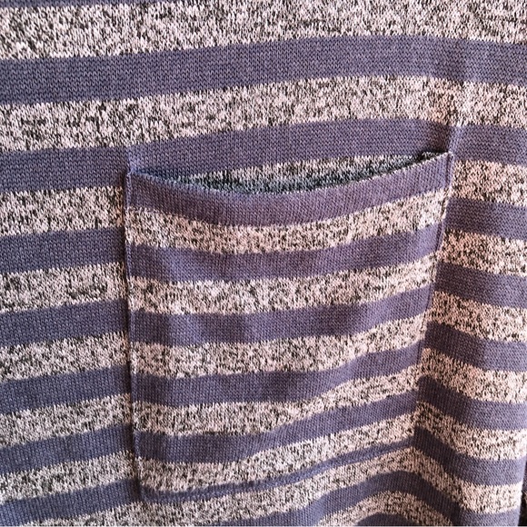 🌟 3/$15 Lucky brand long sleeve striped top with one chest pocket size XS - Picture 4 of 4